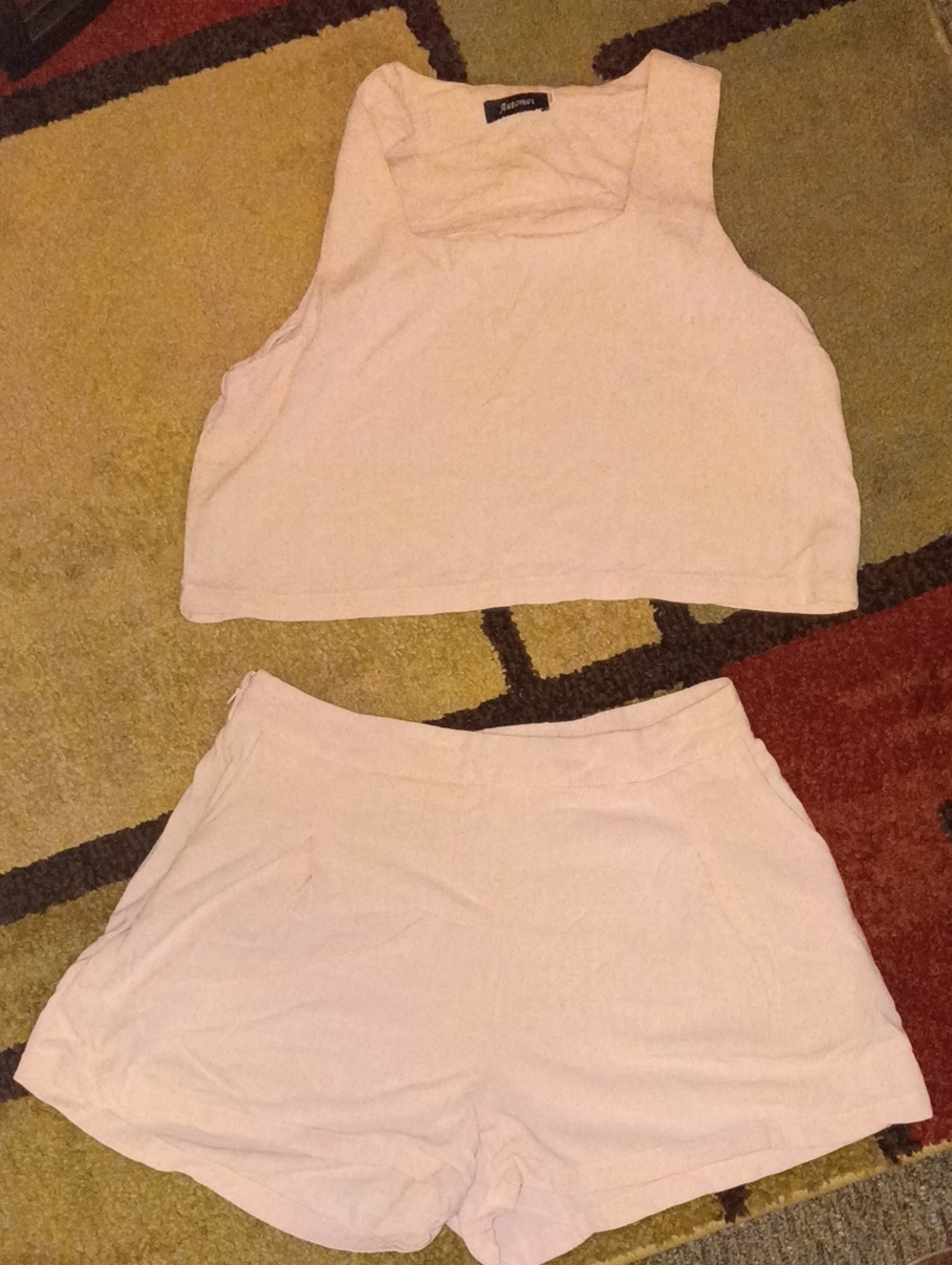 Automet 2 Piece Top And Shorts Size XL